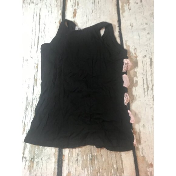 Limeapple Pink Ruffled Tank - Picture 3 of 3